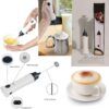 Rechargeable Coffee Frother – Electric Milk Frother & Coffee Beater for Creamy Foam