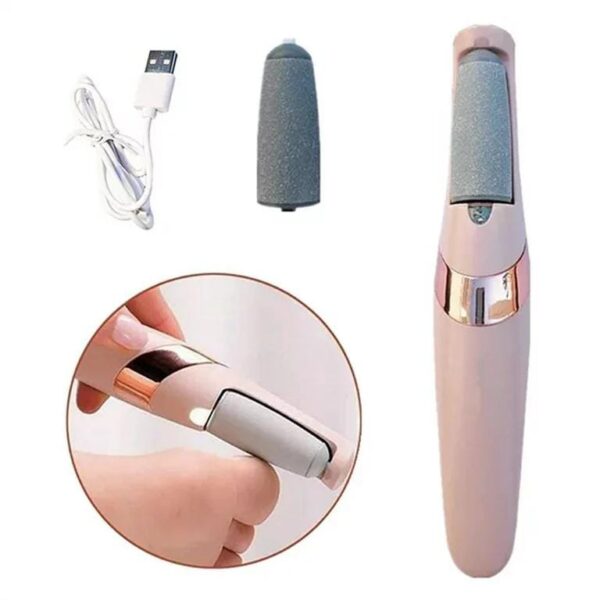 Rechargeable Electric Foot File Callus Remover Pedicure Machine for Heels Grinding