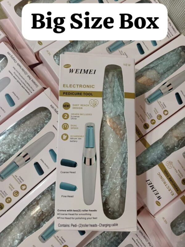 Rechargeable Electric Foot File Callus Remover Pedicure Machine for Heels Grinding