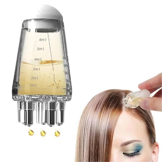 hair tool (3) Portable Scalp Oil Applicator Bottle (6ML) Hair Oil & Serum Dispenser
