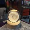3D Ball Crystal Glass LED Table Lamp Random Design Decorative Night Light
