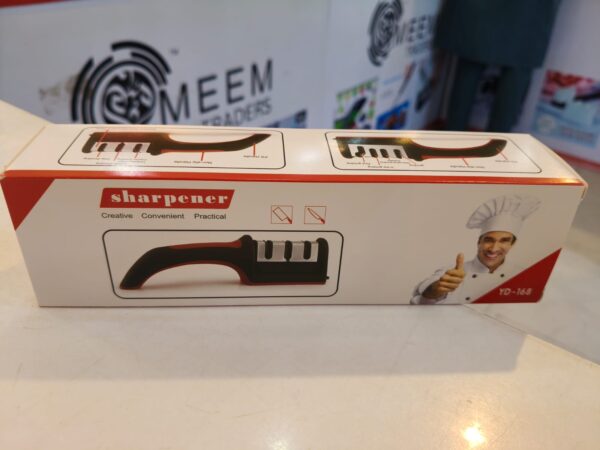 Professional Knife Sharpener Tungsten Steel, Diamond & Ceramic Sharpening Stones for Kitchen Knives