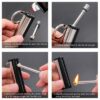 The Forever Lighter Rechargeable Windproof Electronic Lighter | Reusable & Portable