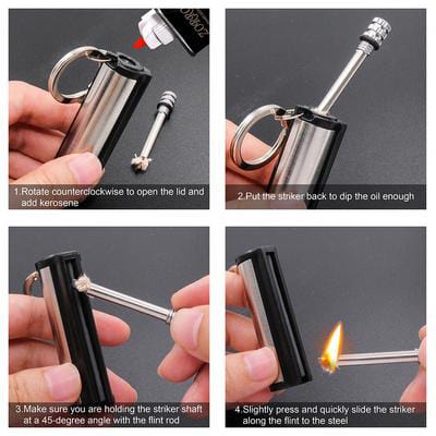 The Forever Lighter Rechargeable Windproof Electronic Lighter | Reusable & Portable