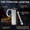 The Forever Lighter Rechargeable Windproof Electronic Lighter | Reusable & Portable